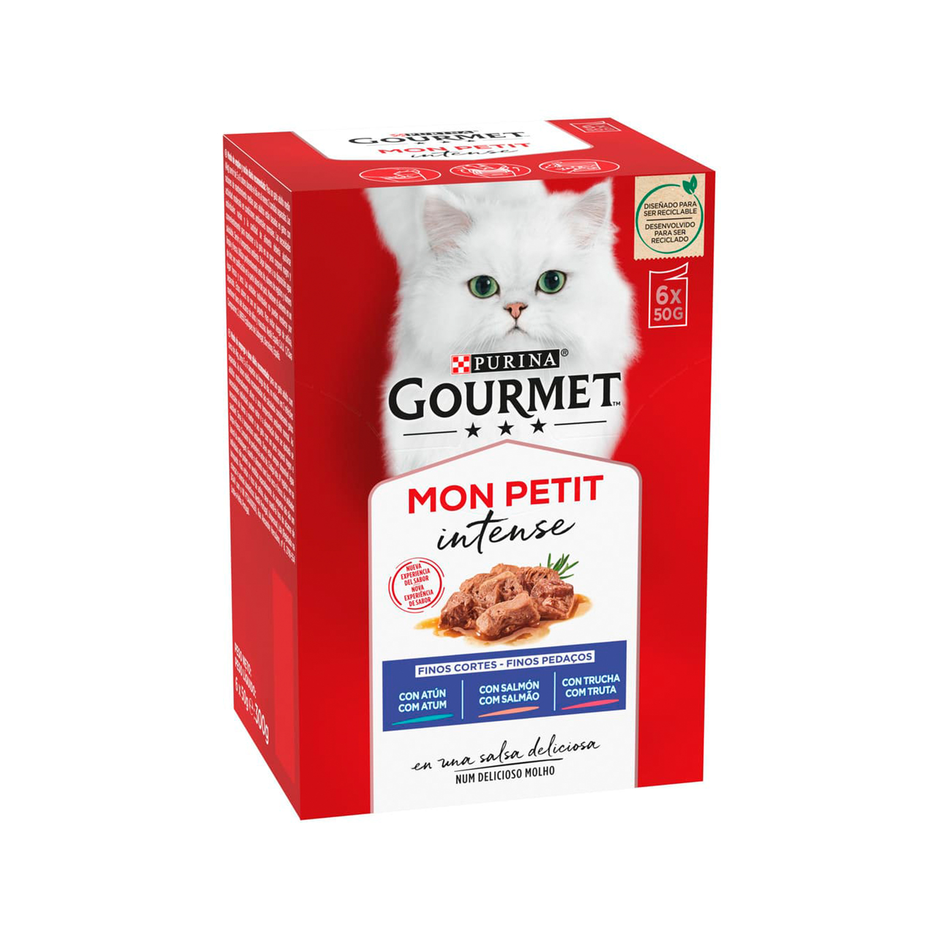 GOURMET MON PETIT PEIXE - 6X50GR