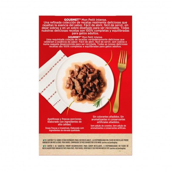 GOURMET MON PETIT CARNES - 6X50GR