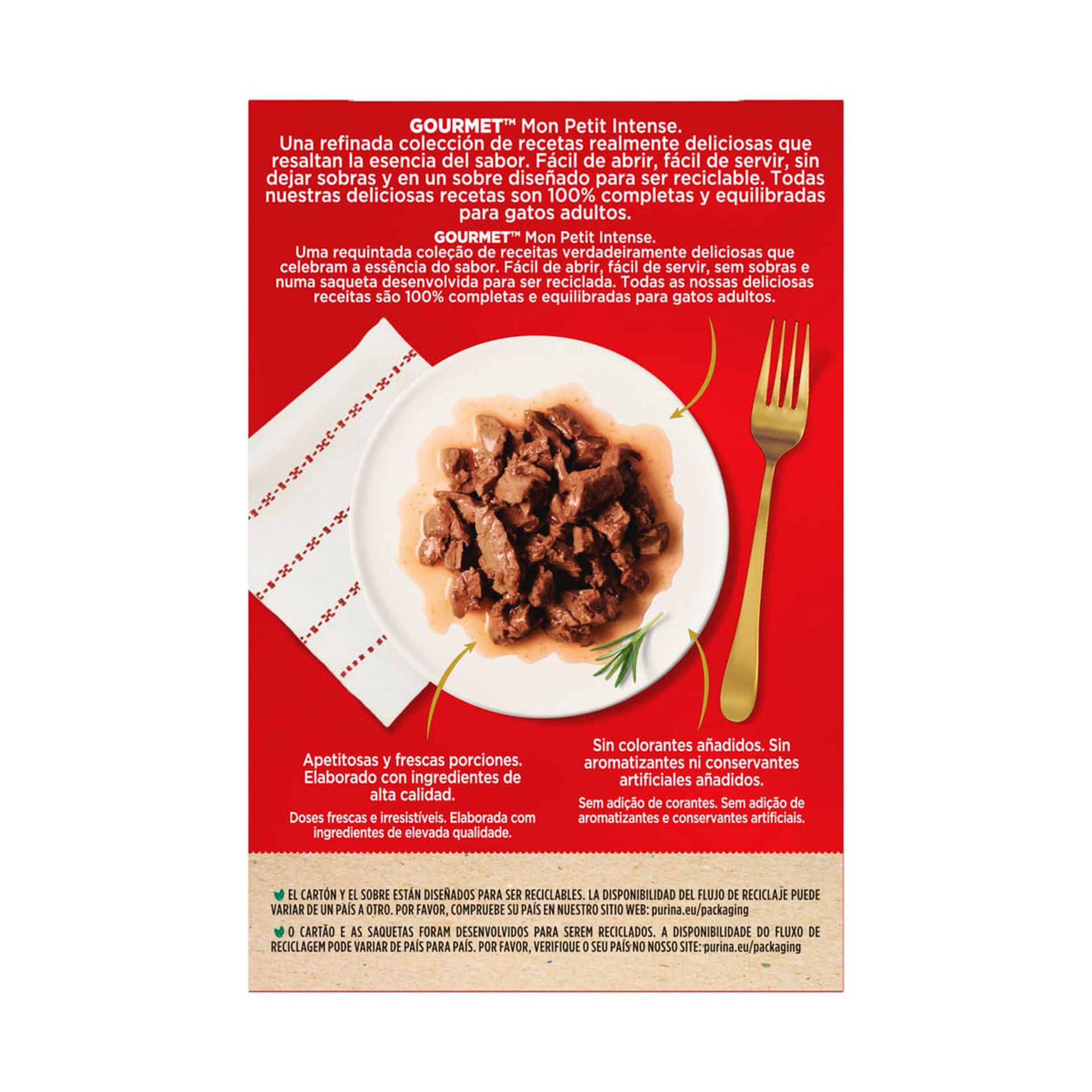 GOURMET MON PETIT CARNES - 6X50GR