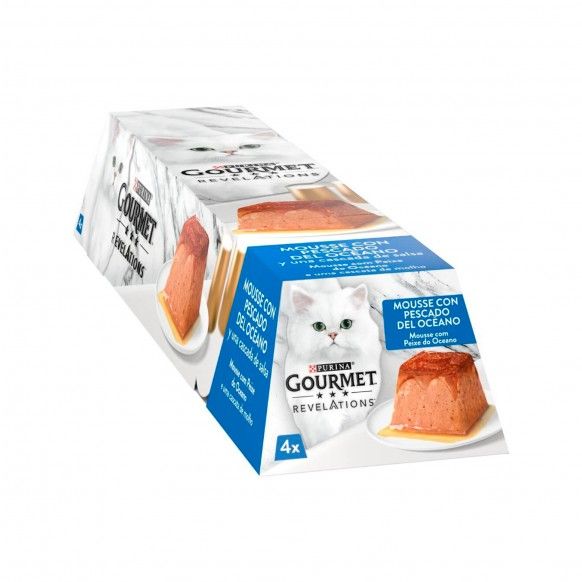 GOURMET REVELATIONS MOUSSE PEIXE - 4X57GR