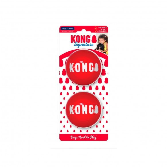 KONG SIGNATURE BALLS SMALL - 2UN
