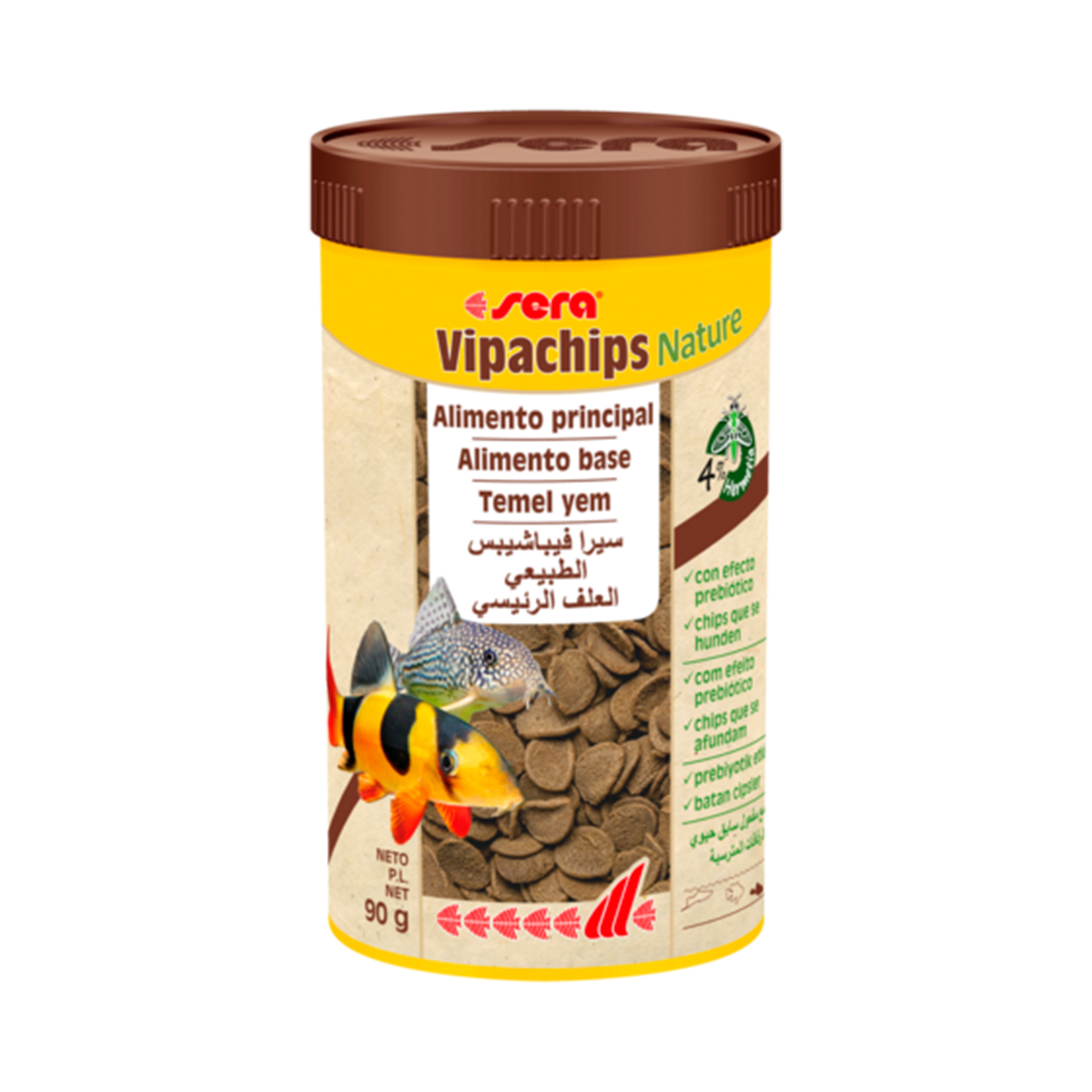 ALIMENTO P/ PEIXES VIPACHIPS NATURE