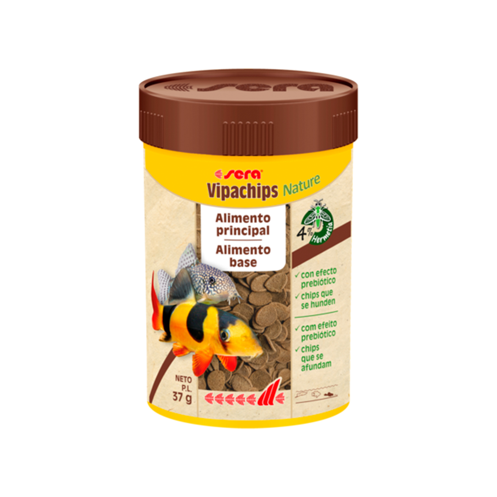 ALIMENTO P/ PEIXES VIPACHIPS NATURE