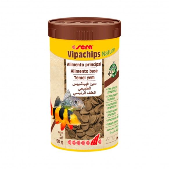 ALIMENTO P/ PEIXES VIPACHIPS NATURE