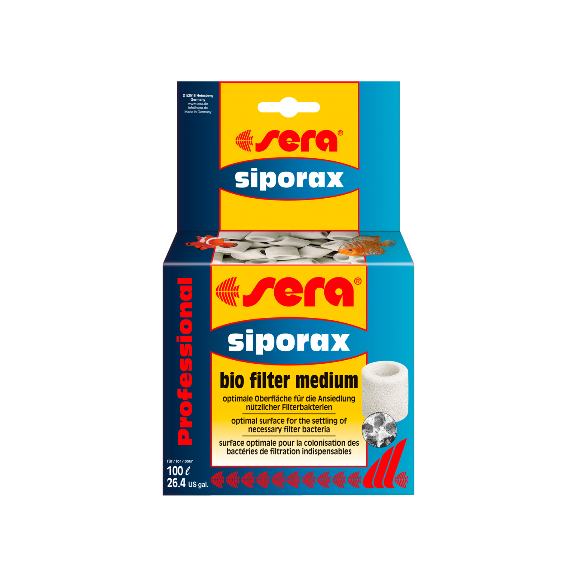 MATERIAL FILTRANTE SIPORAX PROFISSIONAL - 154GR