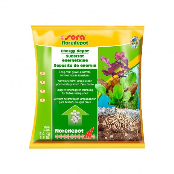 SUBSTRATO P/ AQUARIO FLOREDEPOT - 2.4KG