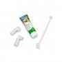 KIT DENTAL PASTA MENTA + 3 ESCOVAS KIT DENTAL PASTA MENTA + 3 ESCOVAS