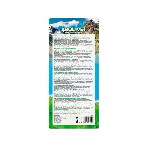 KIT DENTAL PASTA MENTA + 3 ESCOVAS