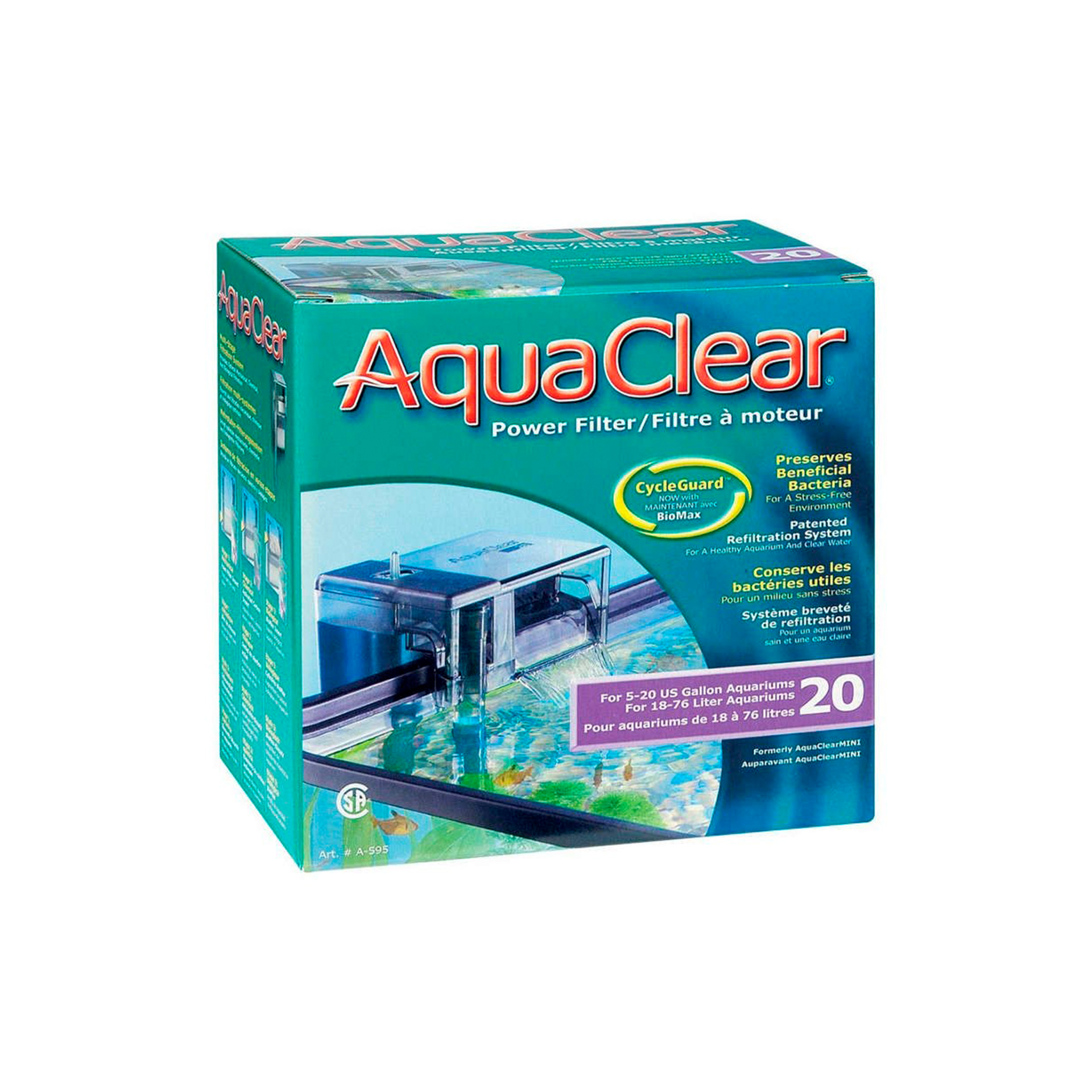 FILTRO EXTERNO AQUACLEAR 20