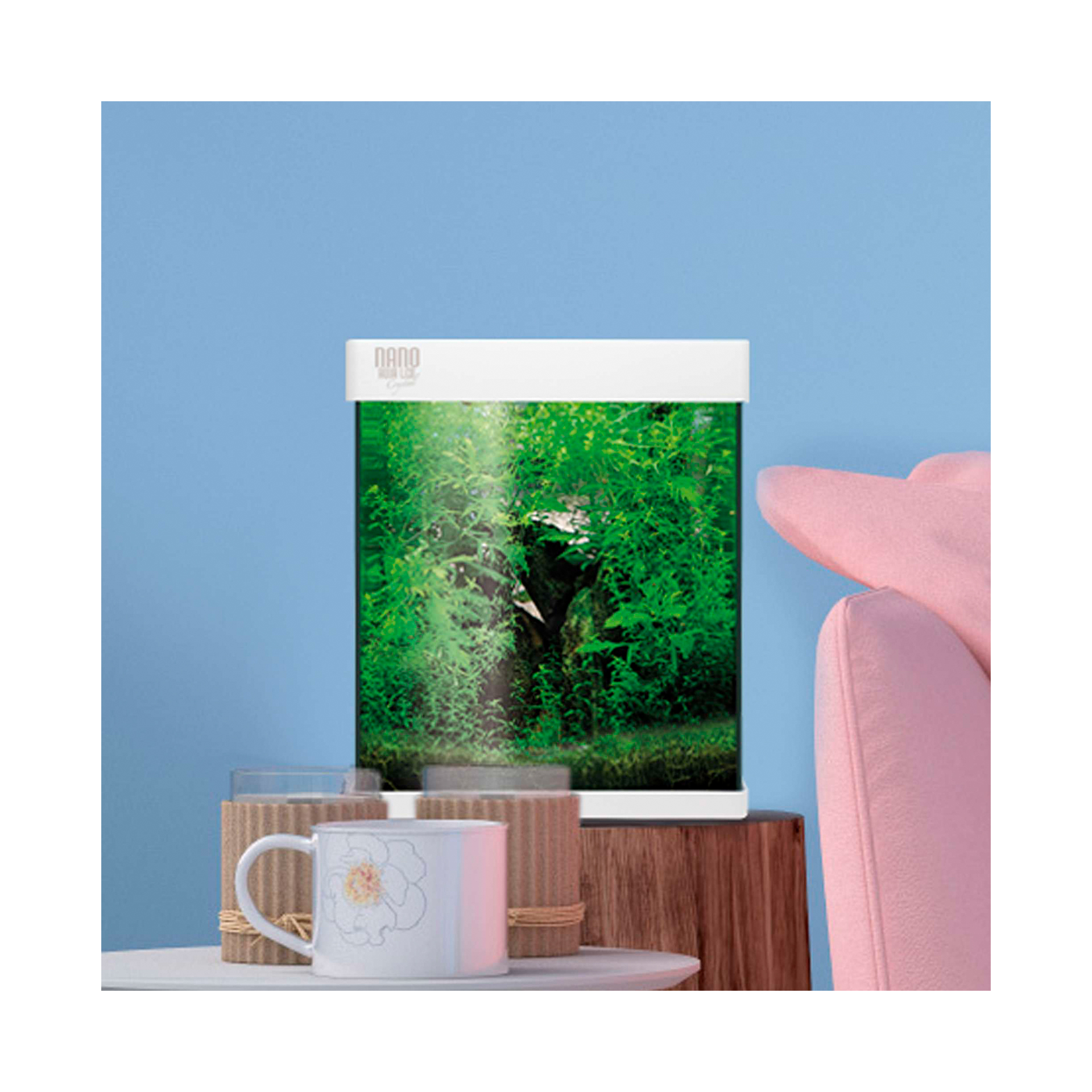 AQUARIO KIT NANO C/ FILTRO INTERIOR - 20LT