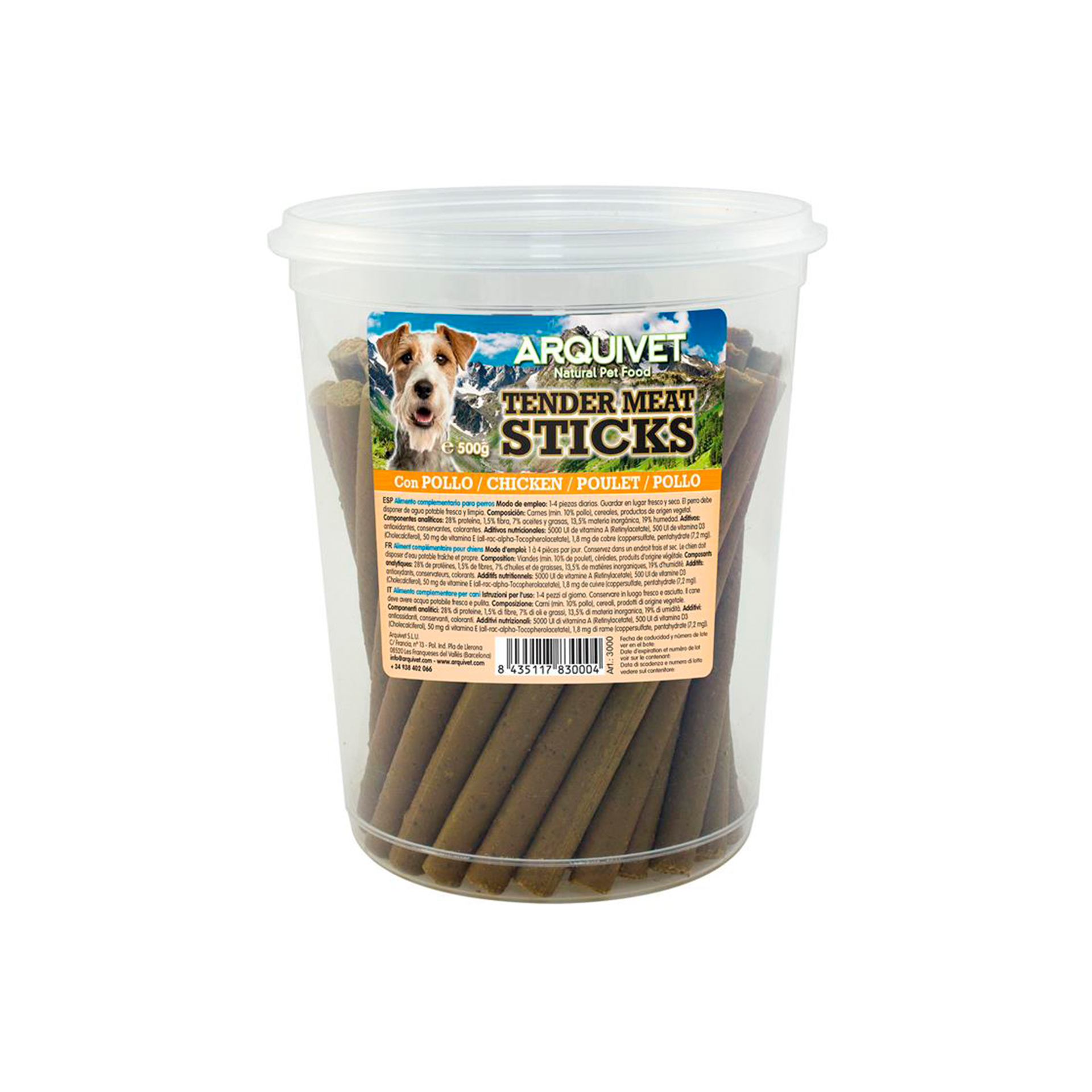 STICKS MACIOS FRANGO - 500GR