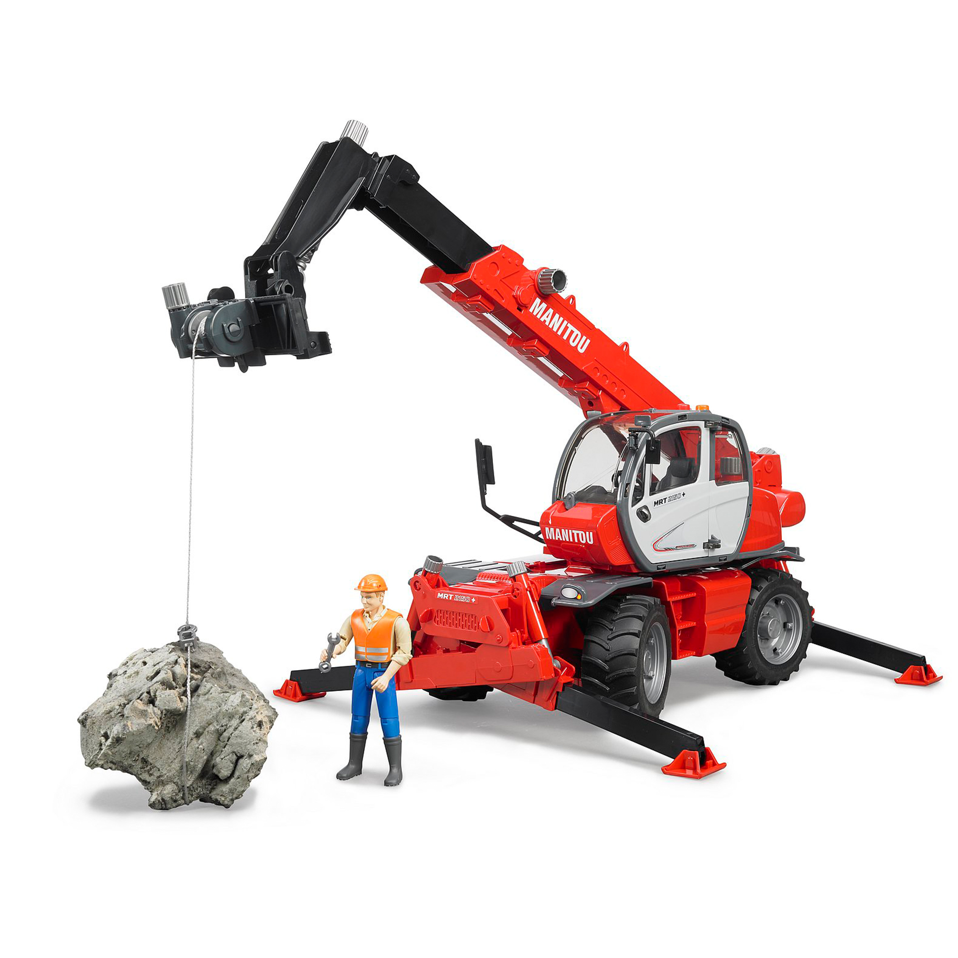 BRUDER MANITOU CARREGADOR TELESCOPICO MRT 2150