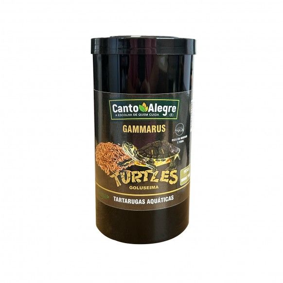 GAMARUS P/ TARTARUGA - 100GR