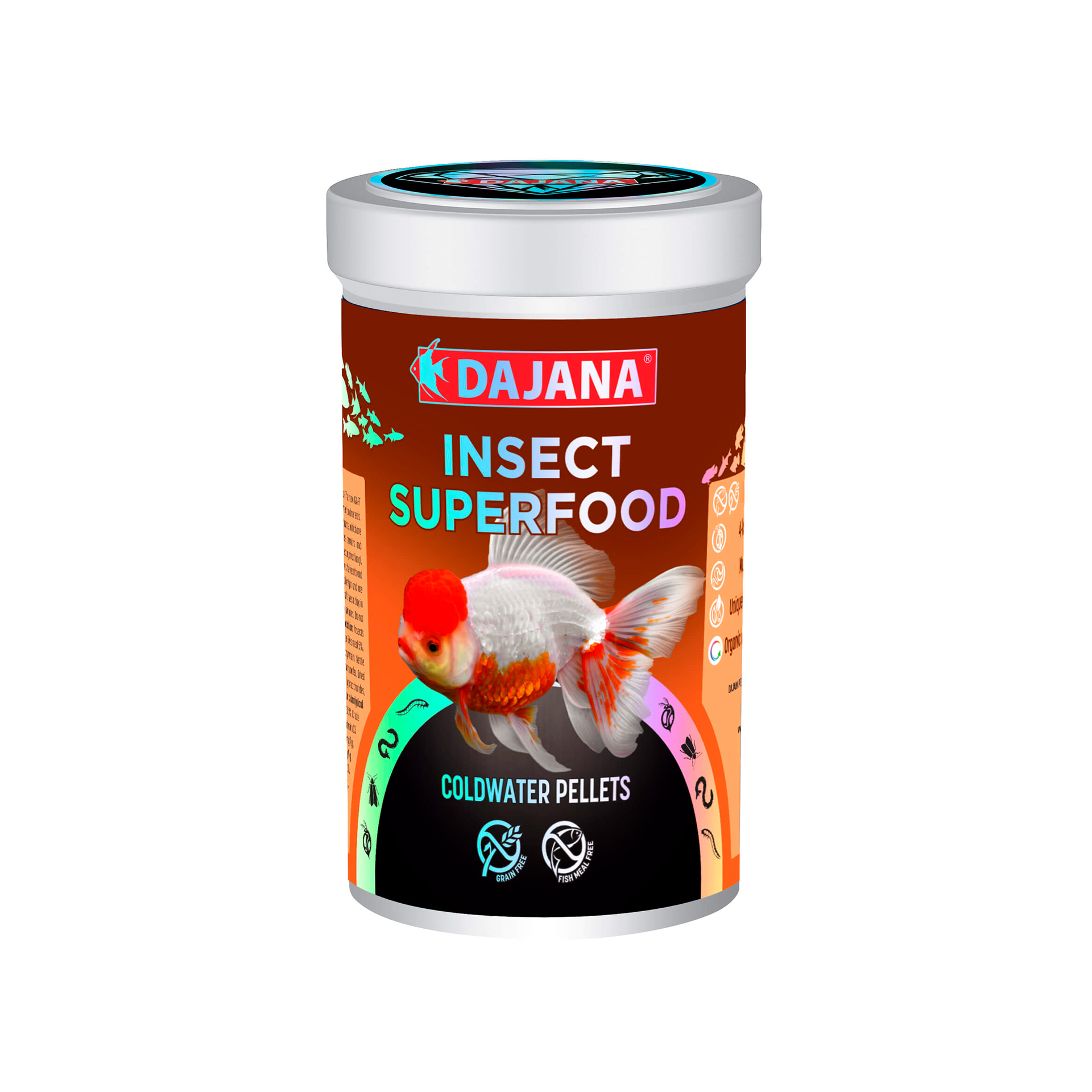 ALIMENTO P/ PEIXES AGUA FRIA PELLETS - 50GR