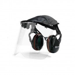 PROTETOR AURICULAR C/ VISEIRA PLEXIGLAS