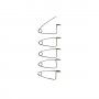 ALFINETE PROLAPSO 8CM - 5UN