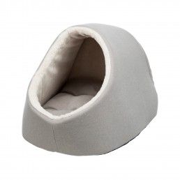 GRUTA "SALVA" CAQUI/CREME - 41X30X50CM