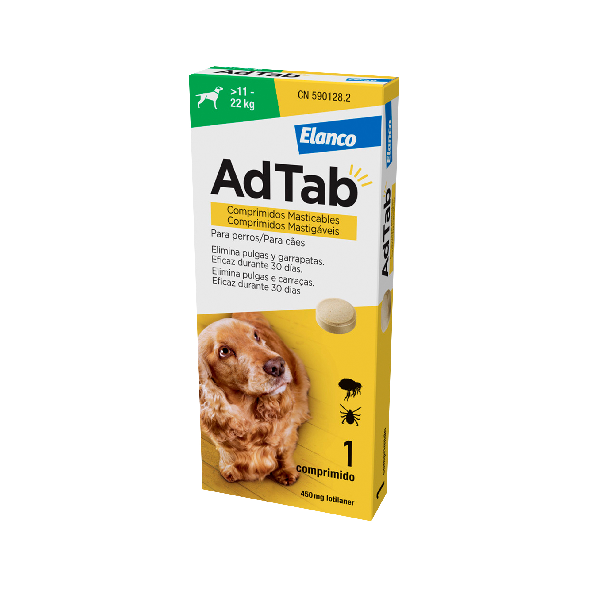 ADTAB CAO 450MG 11-22KG - 1COMP