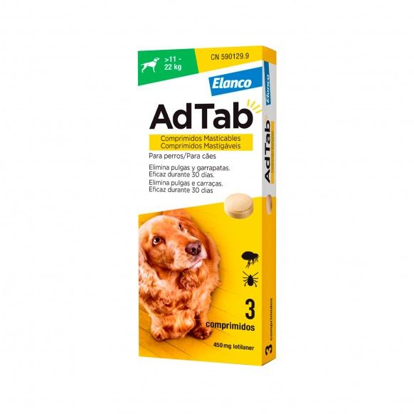 ADTAB CAO 450MG 11-22KG - 3COMP
