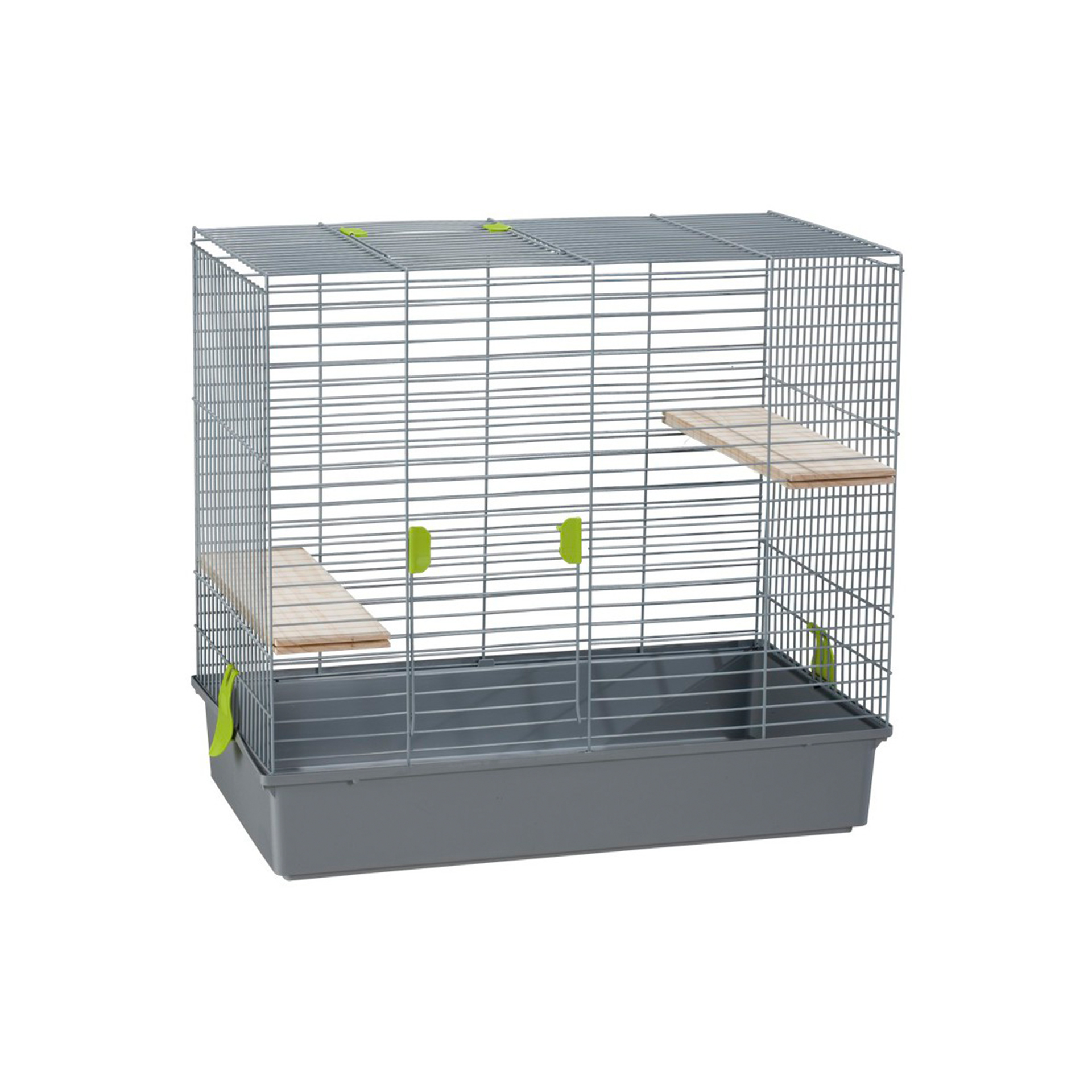 GAIOLA CHINCHILA CINZA (70X40X55CM)