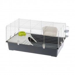 GAIOLA COELHO CINZA - 100CM