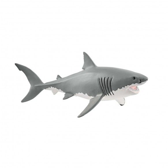 MINIATURA TUBARAO BRANCO