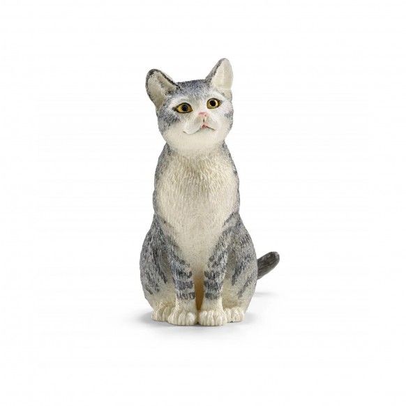MINIATURA GATO SENTADO