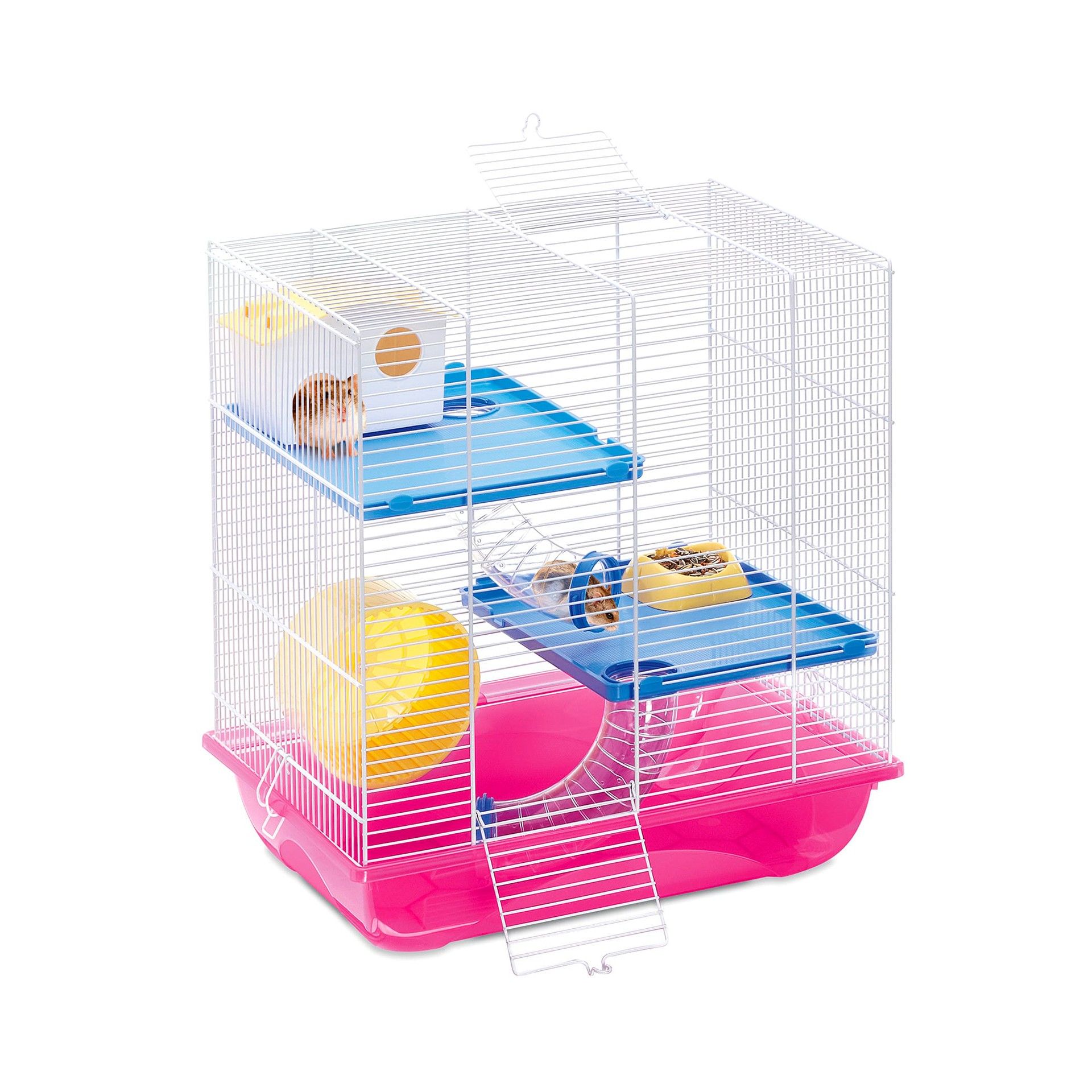 GAIOLA HAMSTER DUPLA - 45X30X47.5CM