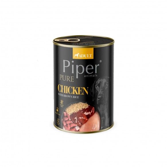 PIPER PLATINUM CAO ADULTO FRANGO E ARROZ - 400GR