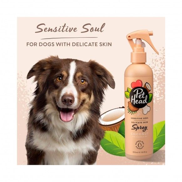 PET HEAD SPRAY SENSITIVE COCO P/ PELE SENSIVEL - 300ML