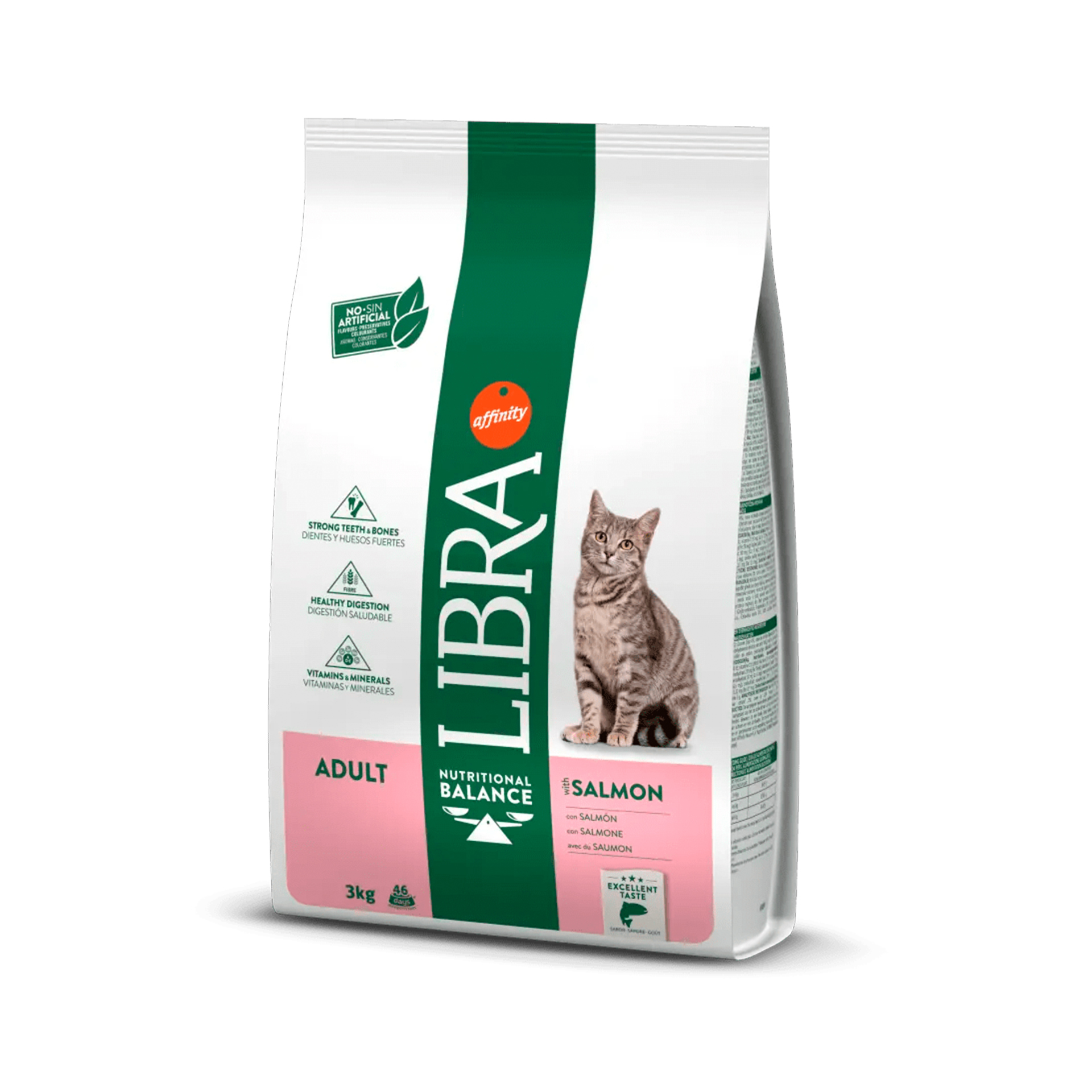 LIBRA GATO ADULTO SALMAO - 3KG