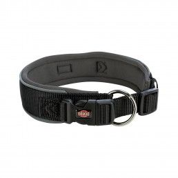COLEIRA "PREMIUM" EXTRA LARGA XS-S 25MM PRETO 27-35CM