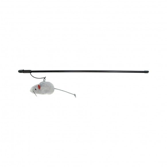 BASTAO C/ PELUCHE P/ GATOS - 50CM