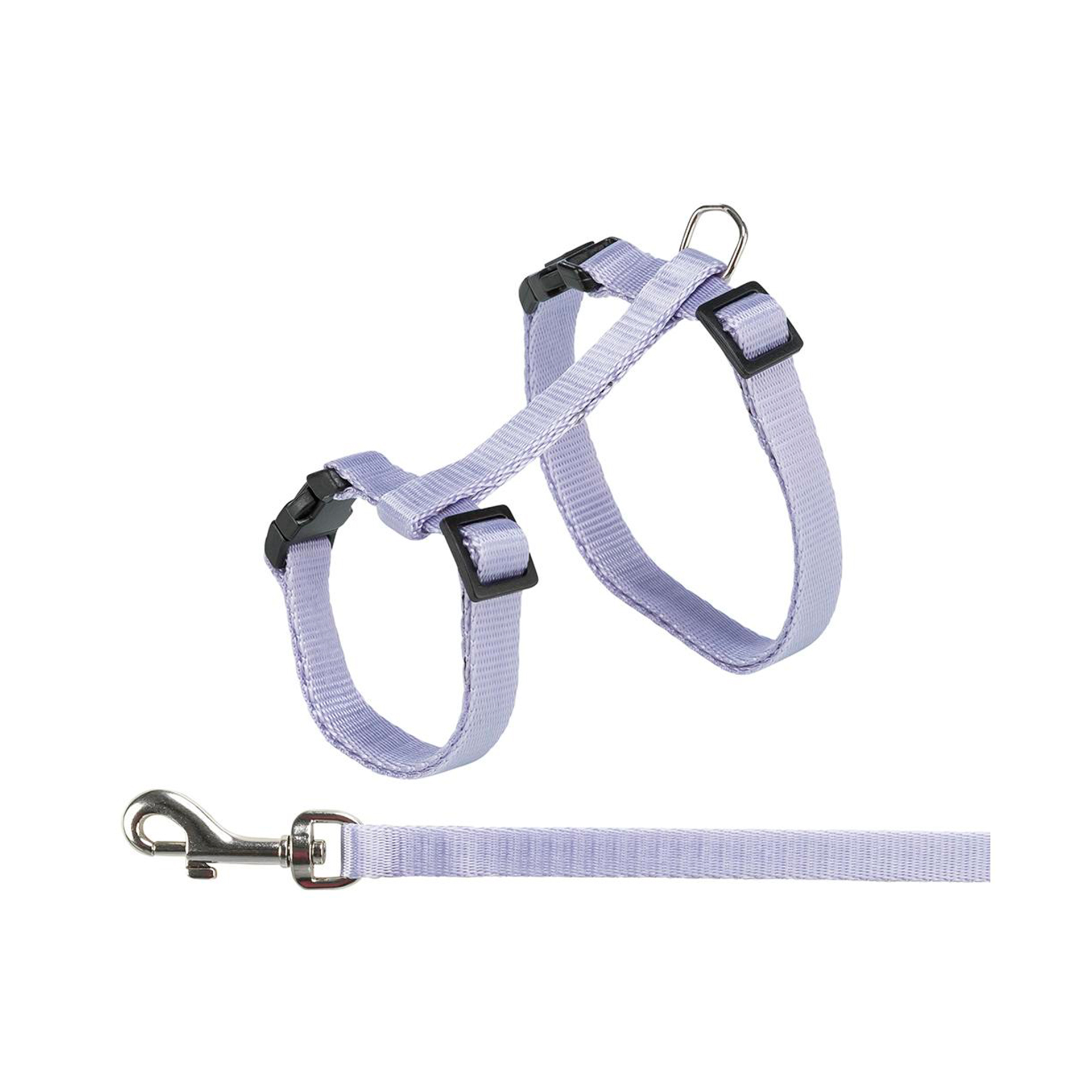 PEITORAL COM TRELA PARA GATO 10MM - 27-45CM