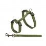 PEITORAL COM TRELA PARA GATO 10MM - 27-45CM PEITORAL COM TRELA PARA GATO 10MM - 27-45CM