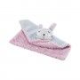MANTA JUNIOR COM COELHO - 55X40CM MANTA JUNIOR COM COELHO - 55X40CM