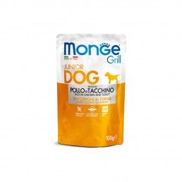 MONGE GRILL PUPPY FRANGO E PERU - 100GR MONGE GRILL PUPPY FRANGO E PERU - 100GR