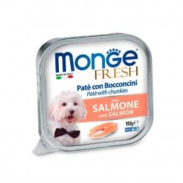 MONGE FRESH PATE CAO SALMAO - 100GR