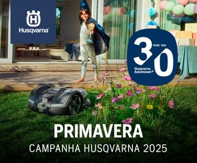 Folheto Huqsvarna Primavera 2025