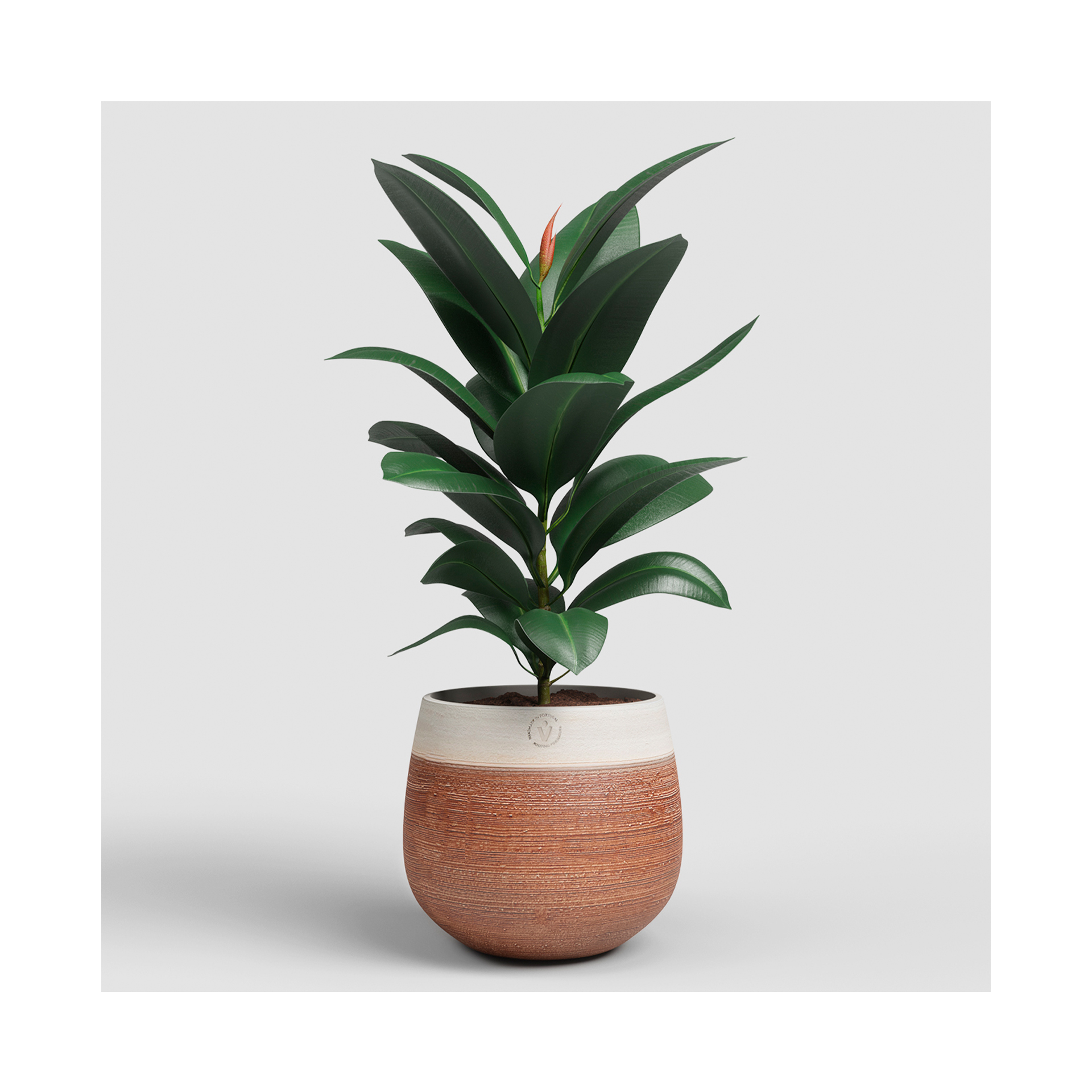 VASO ANTHEIA 20CM TERRACOTA