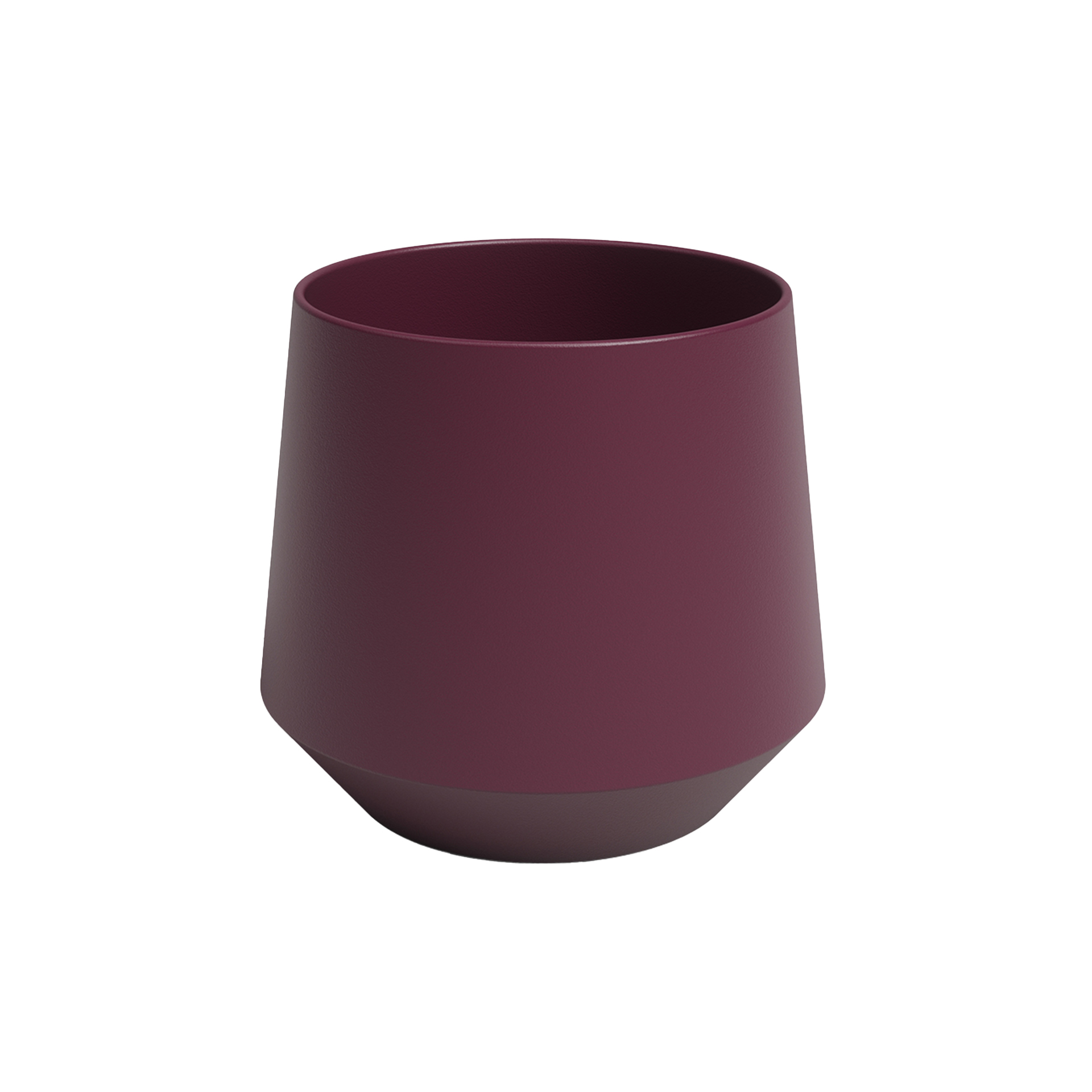 VASO AURORA 14CM BORDO