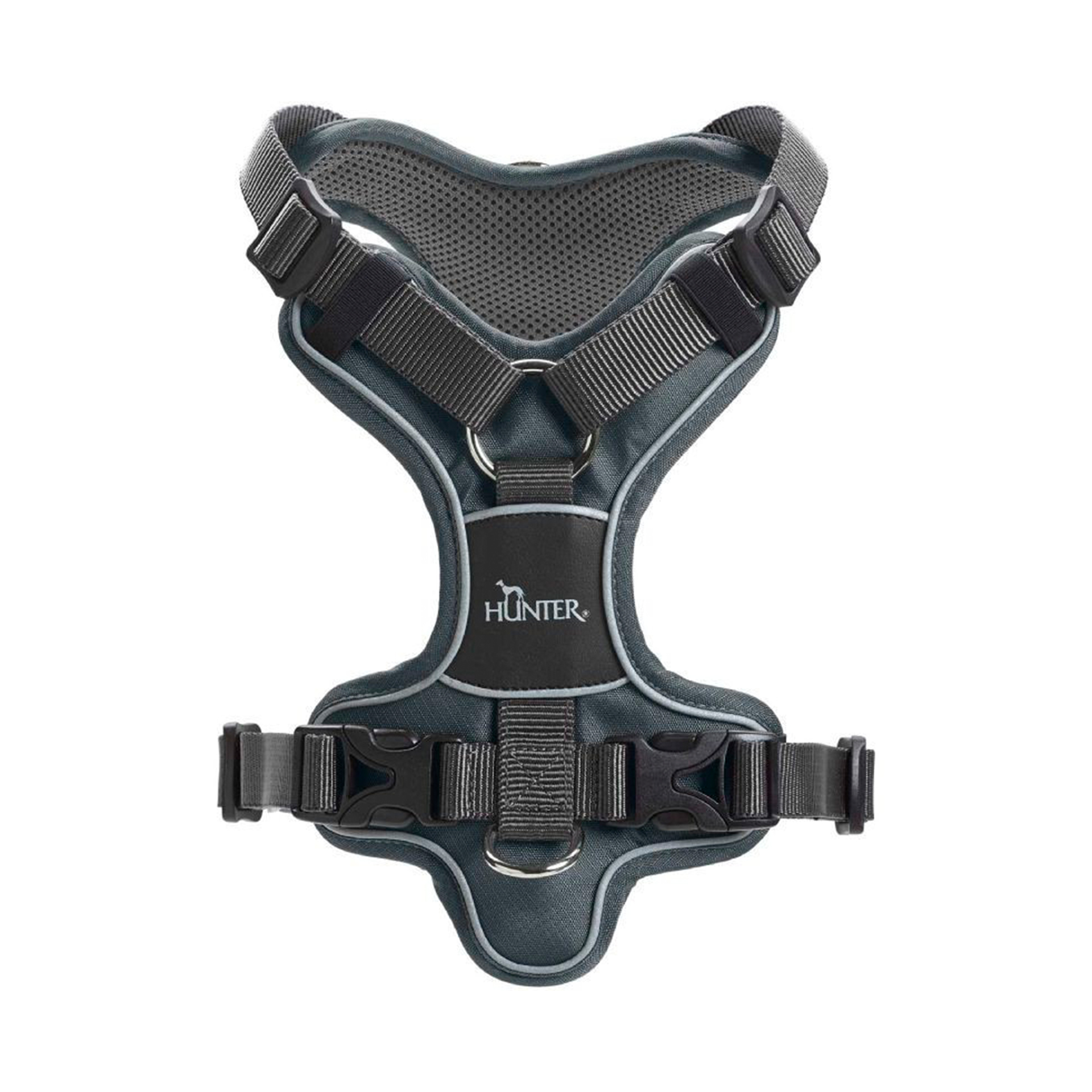 PEITORAL DIVO S-M 20MM CINZA - 30-42CM
