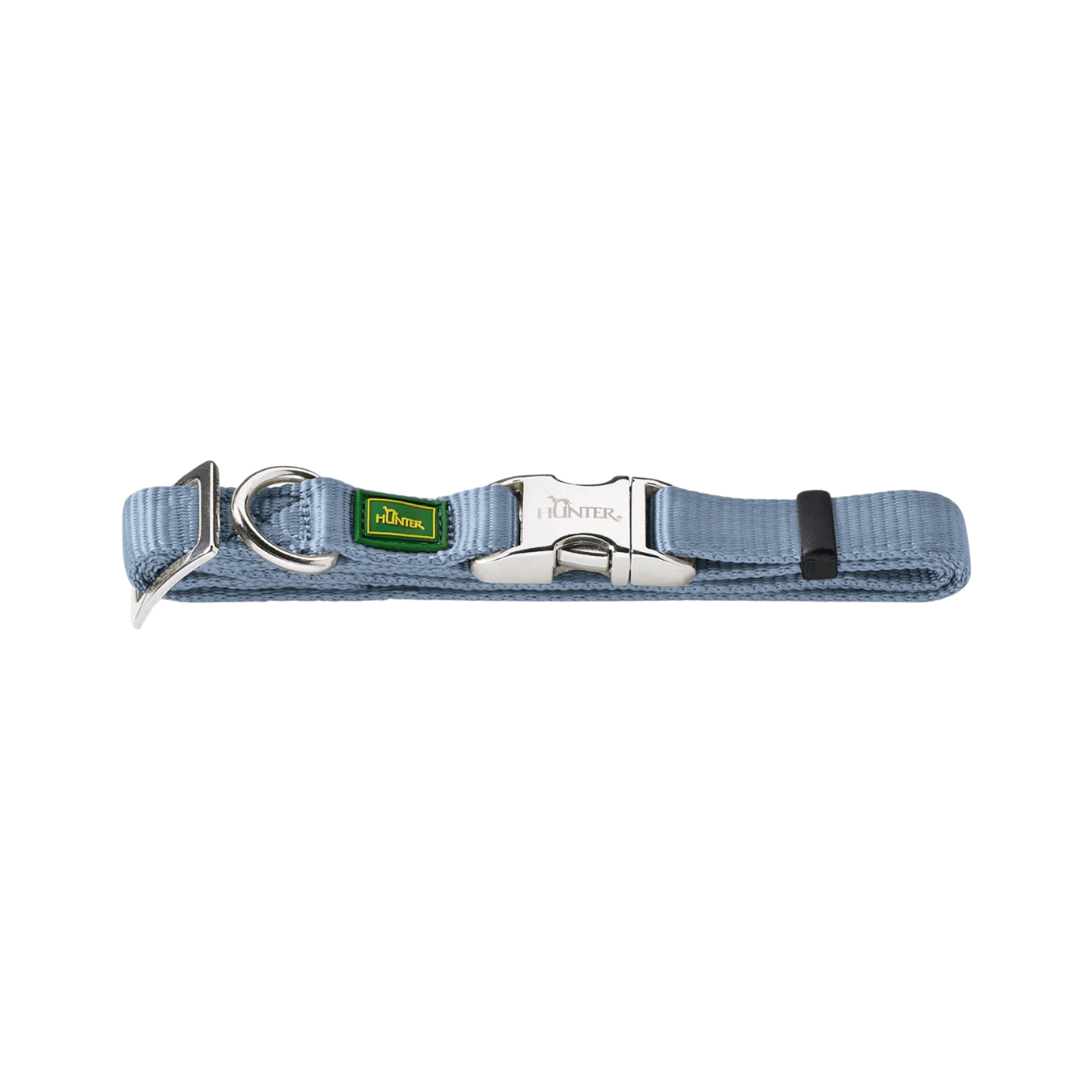 COLEIRA ALU-FORTE AZUL CELESTE 25MM - 40-65CM