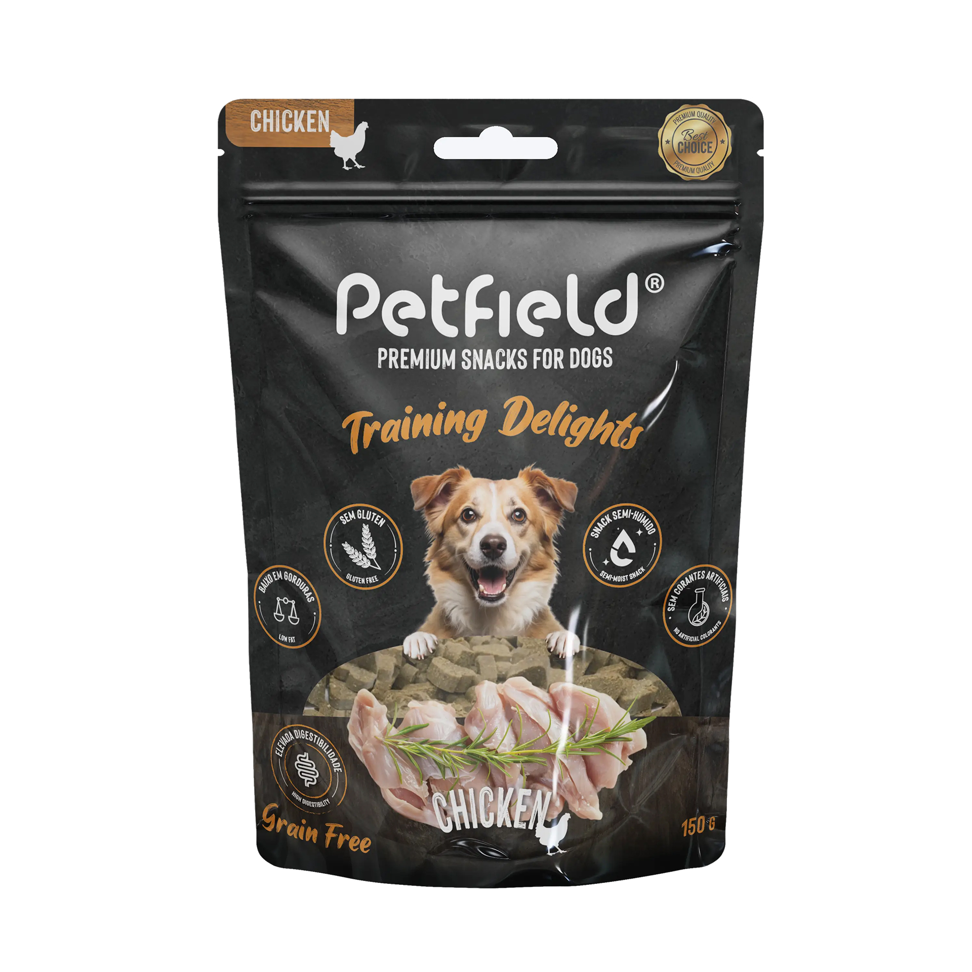 SNACK TREINO FRANGO - 150GR