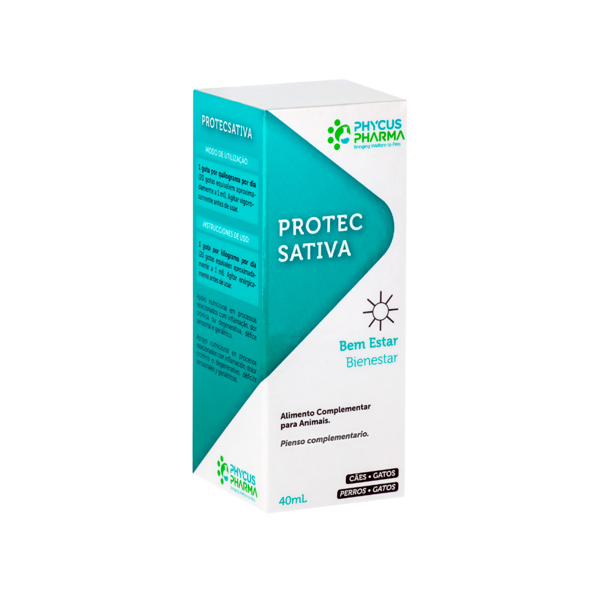 PROTEC SATIVA SOLUCAO ORAL - 40ML