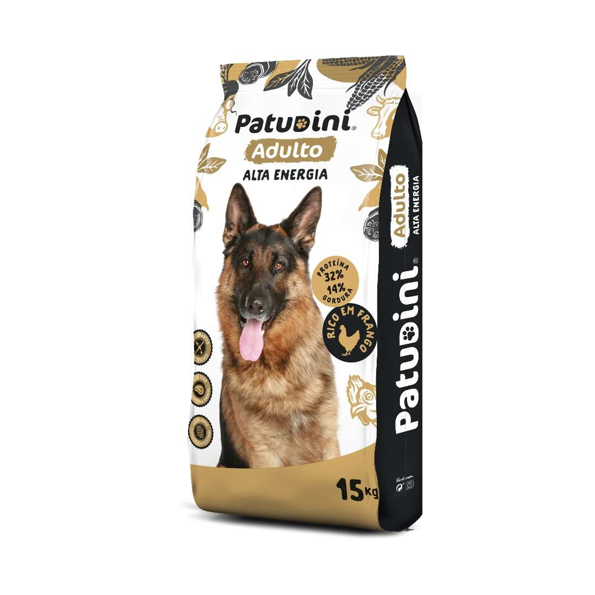 PATUDINI CAO ADULTO ALTA ENERGIA - 15KG