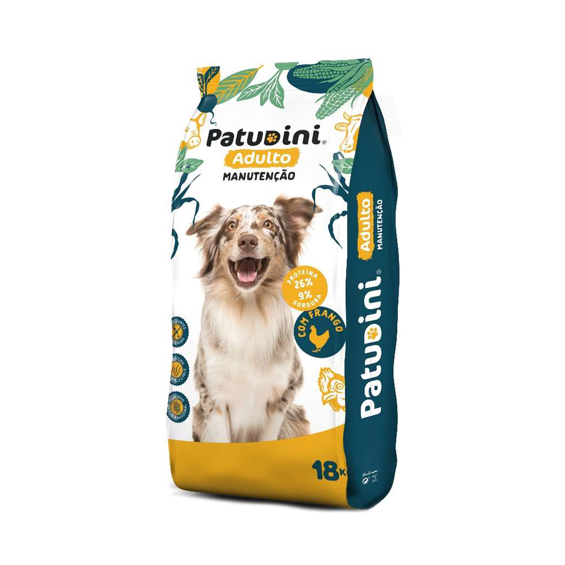 PATUDINI CAO ADULTO MANUTENÇAO - 18KG