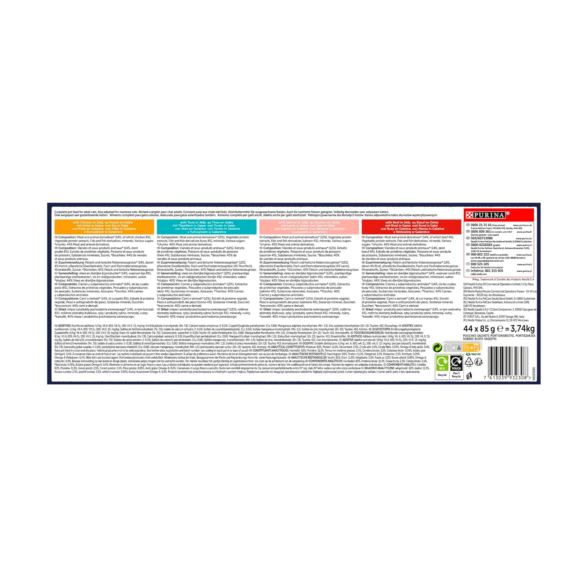 FELIX SOPA SELEÇAO MIX - 44X85GR