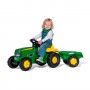 ROLLY TOYS TRACTOR JOHN DEERE C/ ATRELADO
