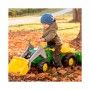 ROLLY TOYS TRATOR JONH DEERE C/ PEDAL + ATRELADO